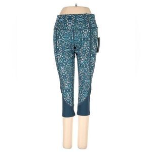 Apana Paisley design high waisted yoga running leggings.